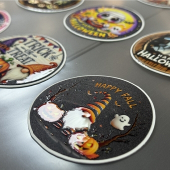 TEXTEK UV DTF 3D PU Film Printing, Transfer on Clothes